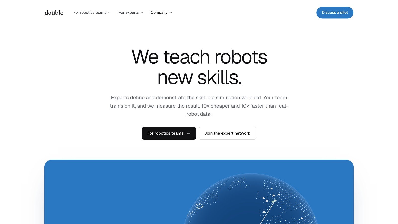 Double (trydouble.ai), we teach robots new skills, Founders Inc Off Season II