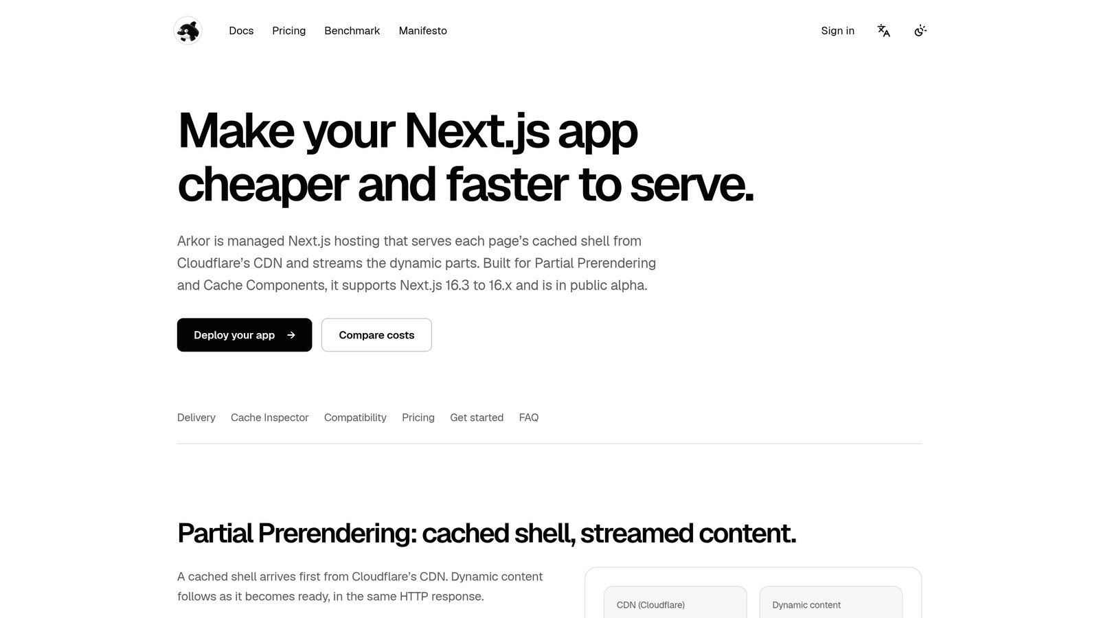 Arkor (arkor.ai), managed Next.js hosting, Founders Inc Off Season II