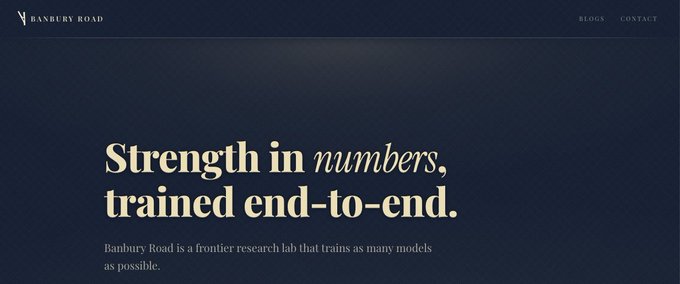 Banbury Road - strength in numbers, trained end-to-end