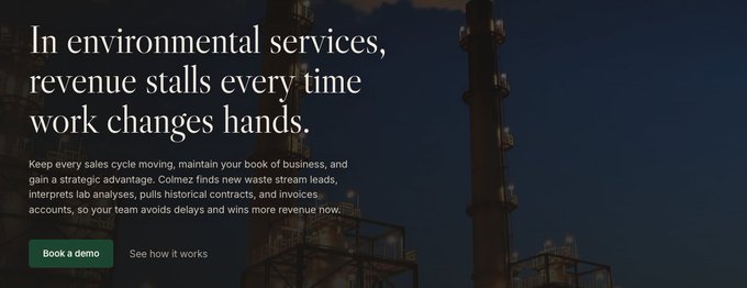 Colmez - AI agents for environmental services