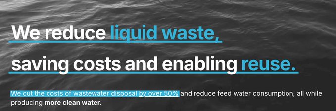 Kira - reduce liquid waste, saving costs and enabling reuse