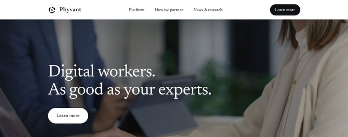 Phyvant - digital workers as good as your experts
