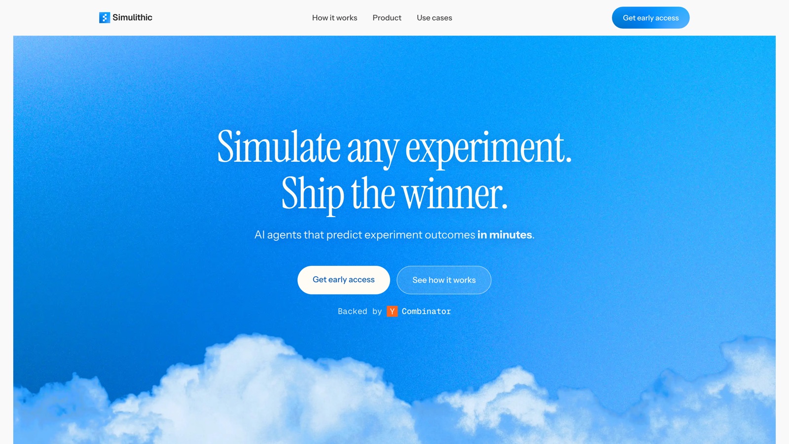 Simulithic - simulate any experiment, ship the winner