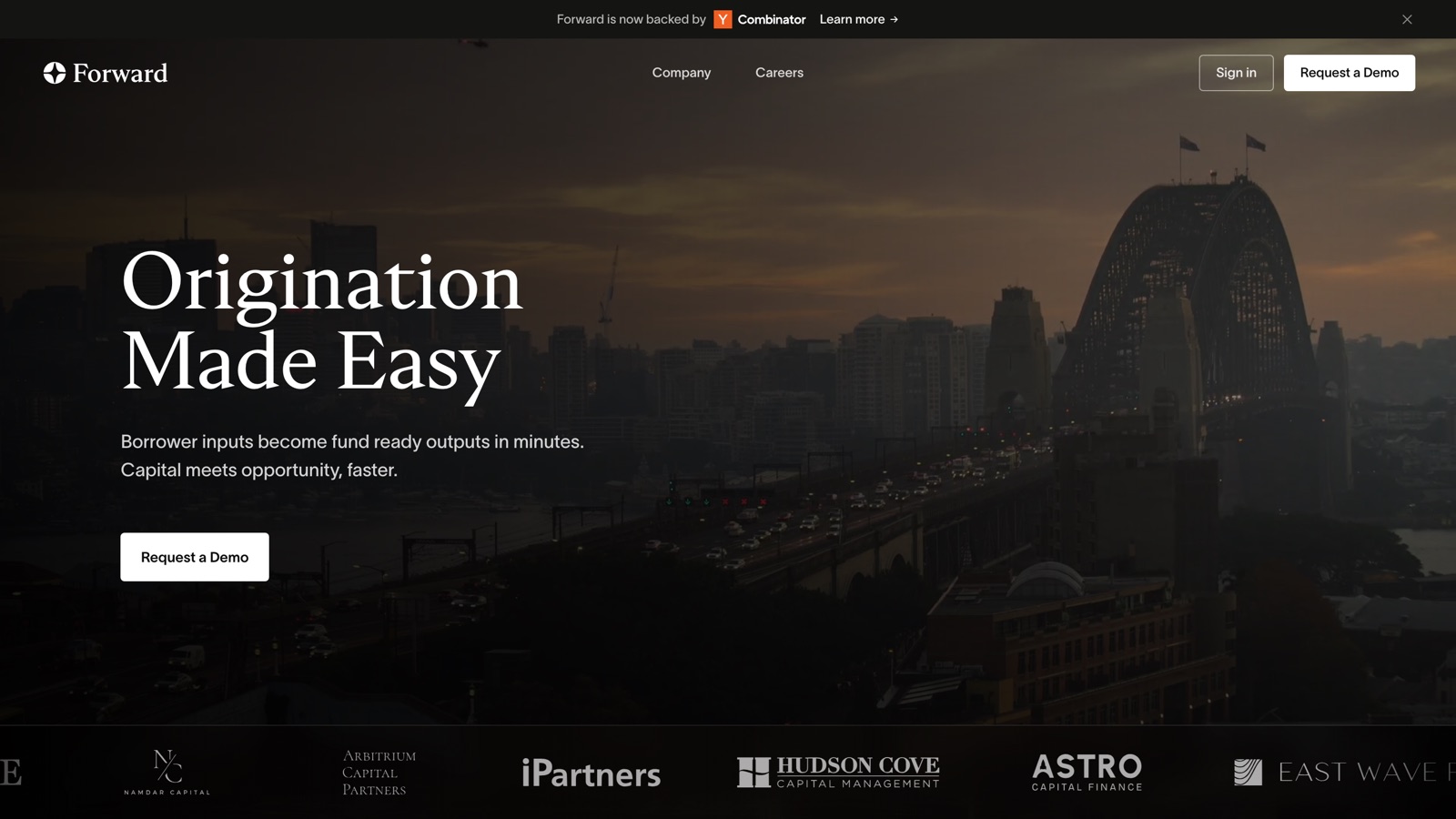 Forward - origination made easy