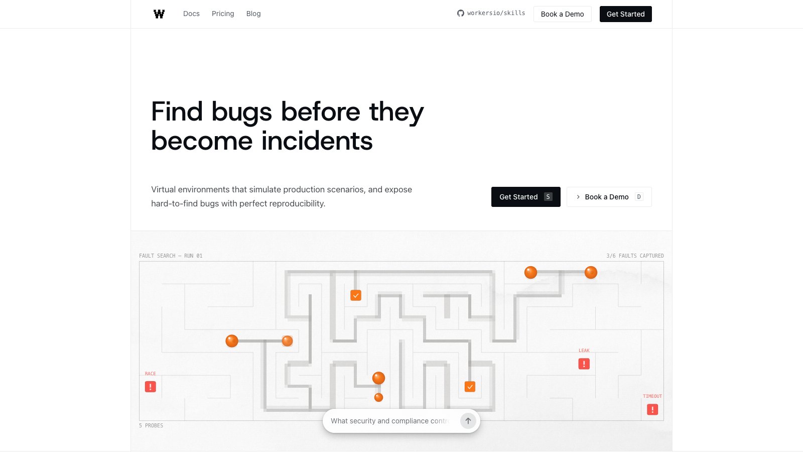Workers IO - find bugs before they become incidents