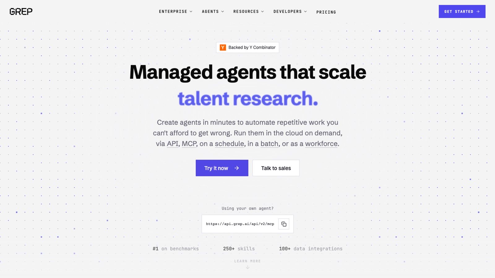 Grep - custom agents for repetitive knowledge work