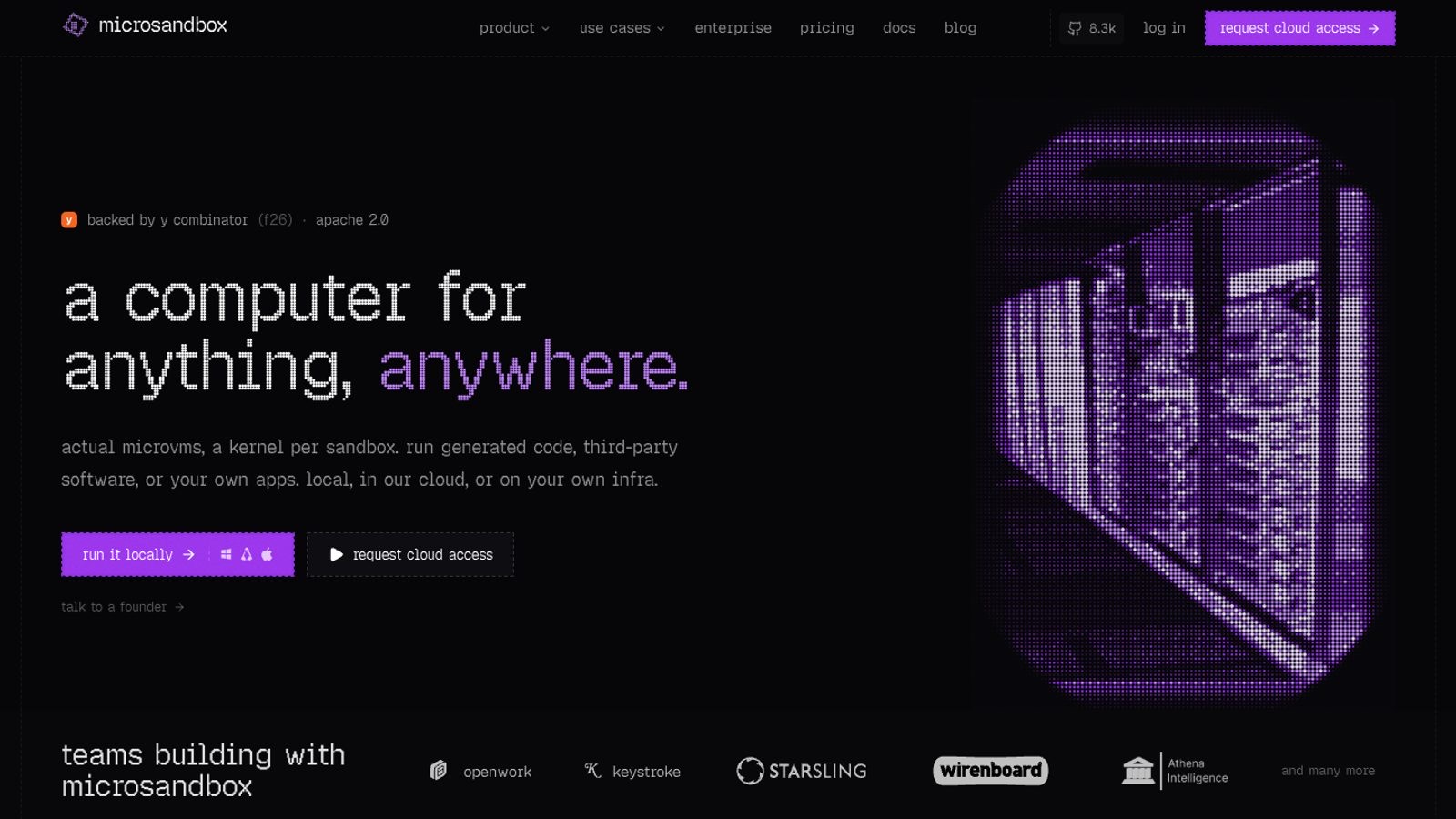 microsandbox - one command gives untrusted code its own kernel