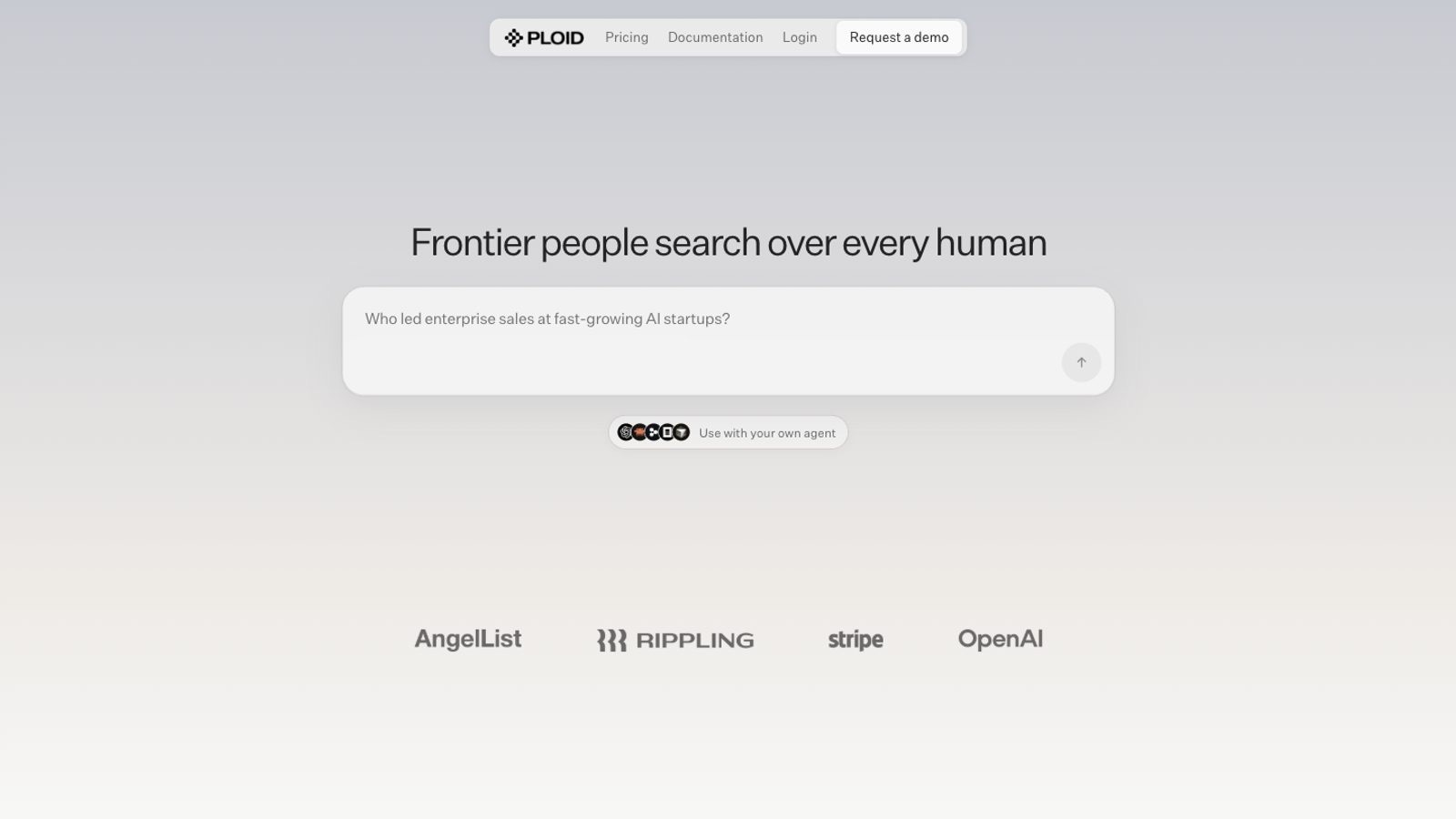 Ploid - frontier people search over every human
