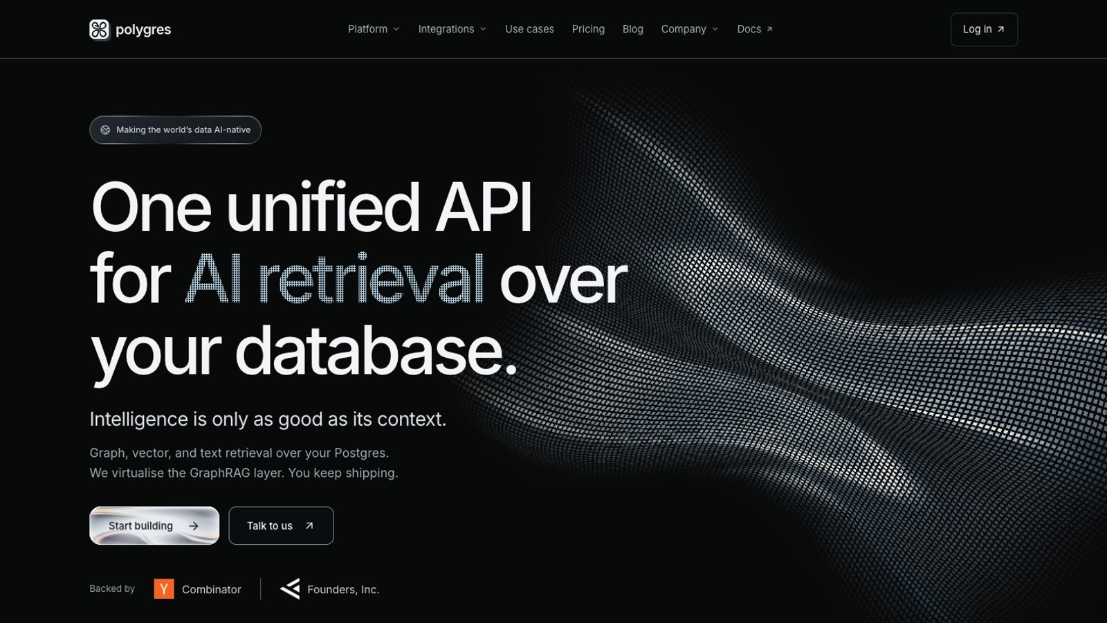 Polygres - AI retrieval that feels like extended context