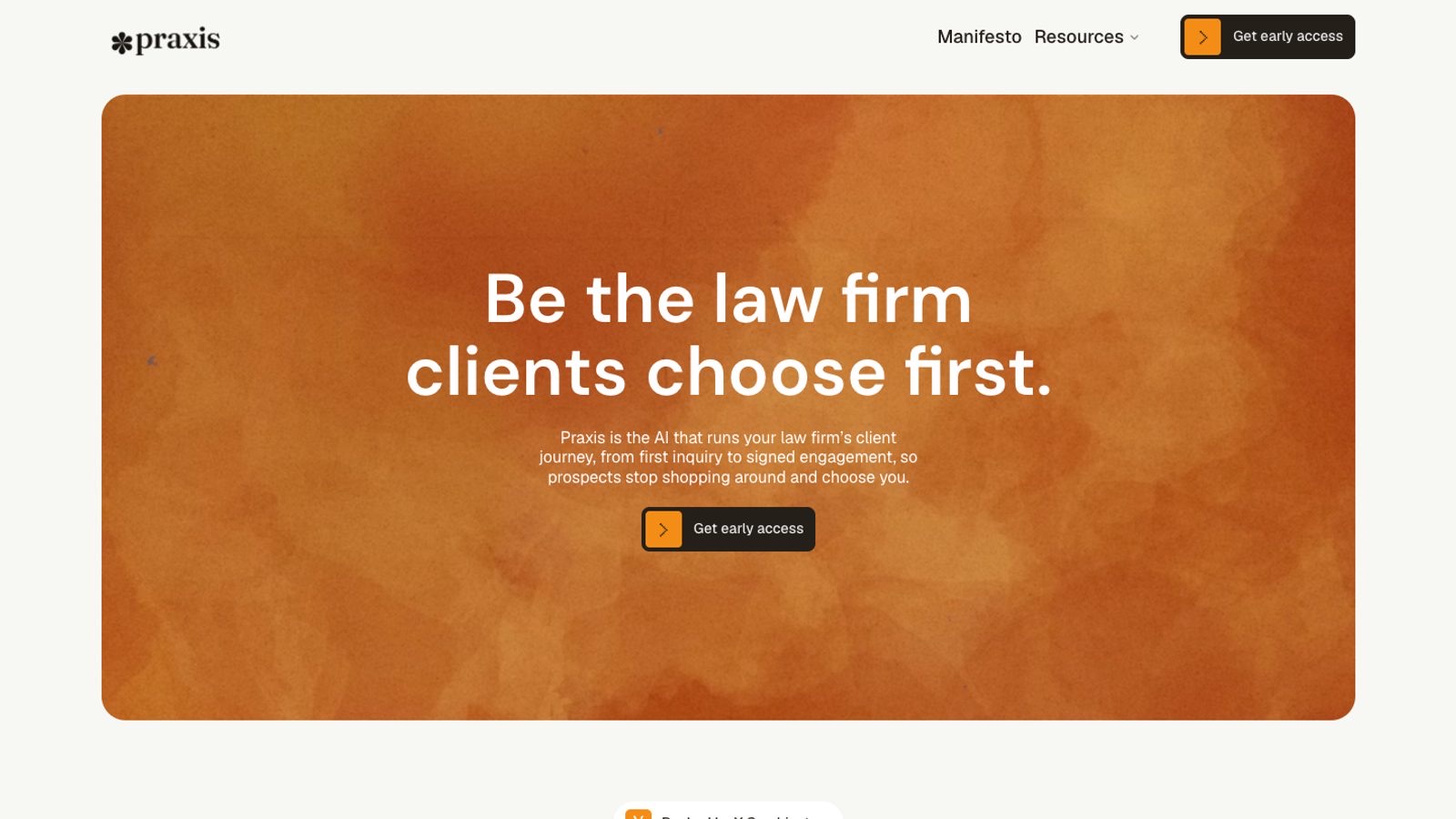 Praxis - AI that runs a law firm's entire client journey