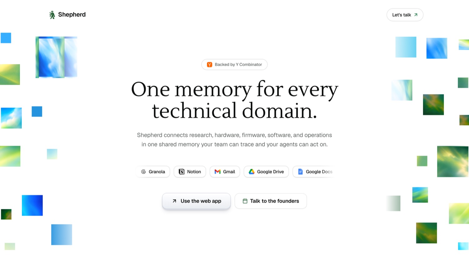 Shepherd - one memory for every technical domain